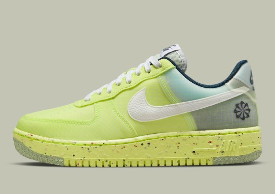 Nike’s “Move To Zero” Campaign Brings Vibrant “Light Lemon Twist” To The Air Force 1 Crater