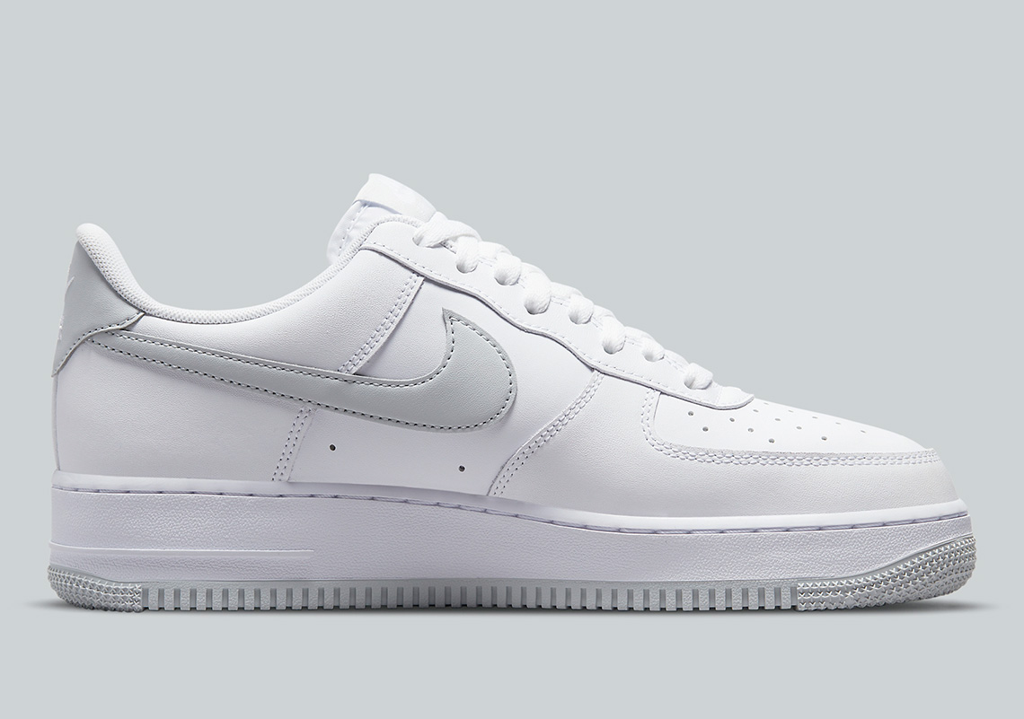 nike air force one grey and white