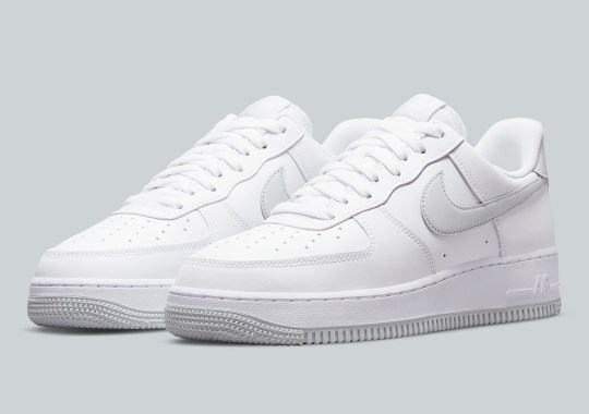 Two-Toned Air Force 1s Continue To Emerge As Nike Offers Up White And Grey