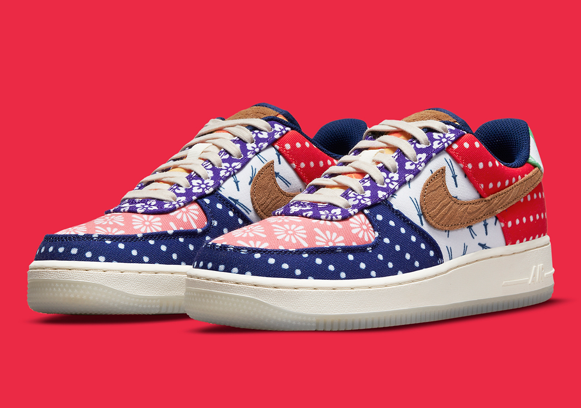 The Nike Air Force 1 Celebrates The Japanese Spirit Of “Matsuri” With An Assortment Of Patterns