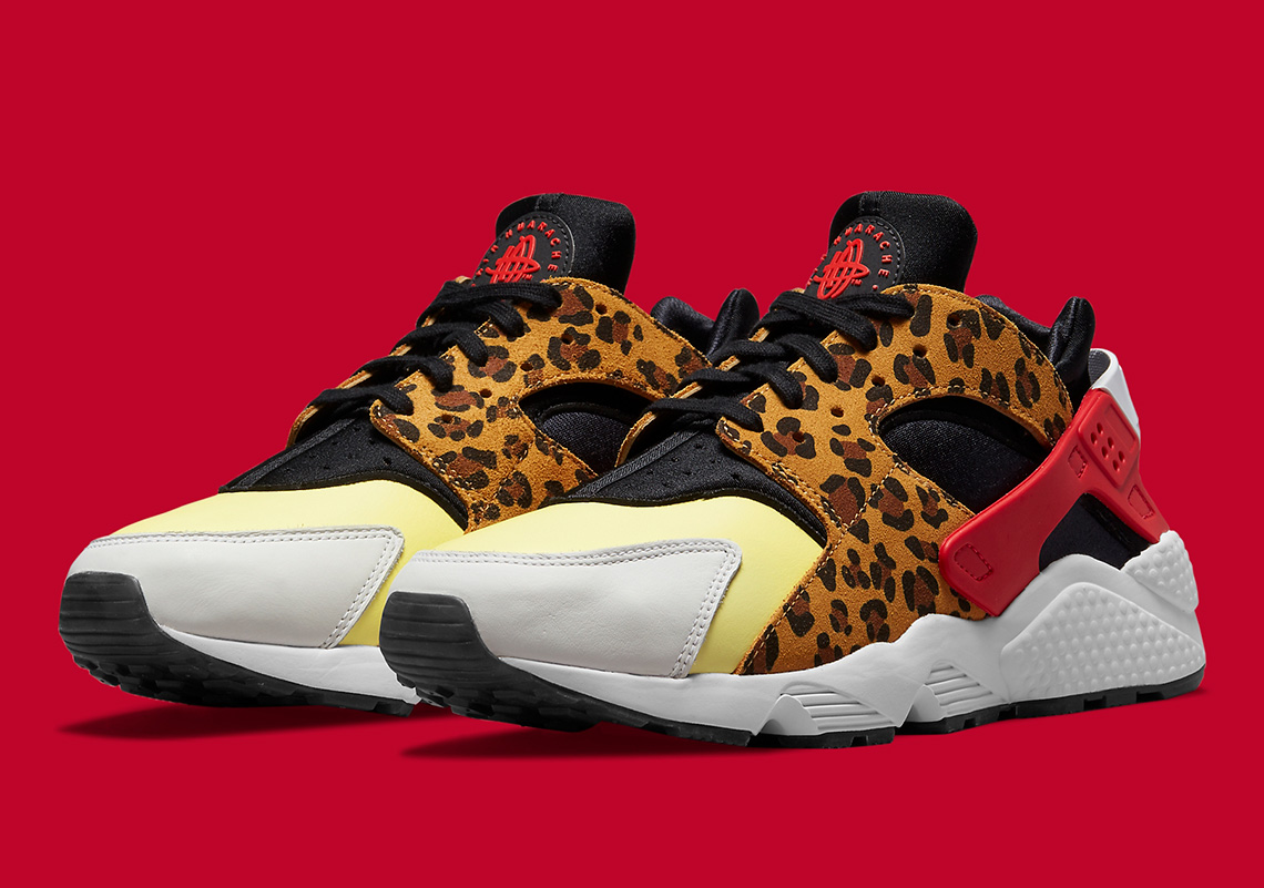 Cheetah Prints Dress Up This Nike Air Huarache For SNKRS Day