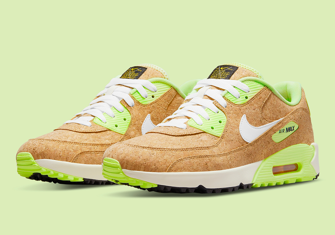 Nike Constructs Their Latest Air Max 90 Golf Entirely Out Of Cork