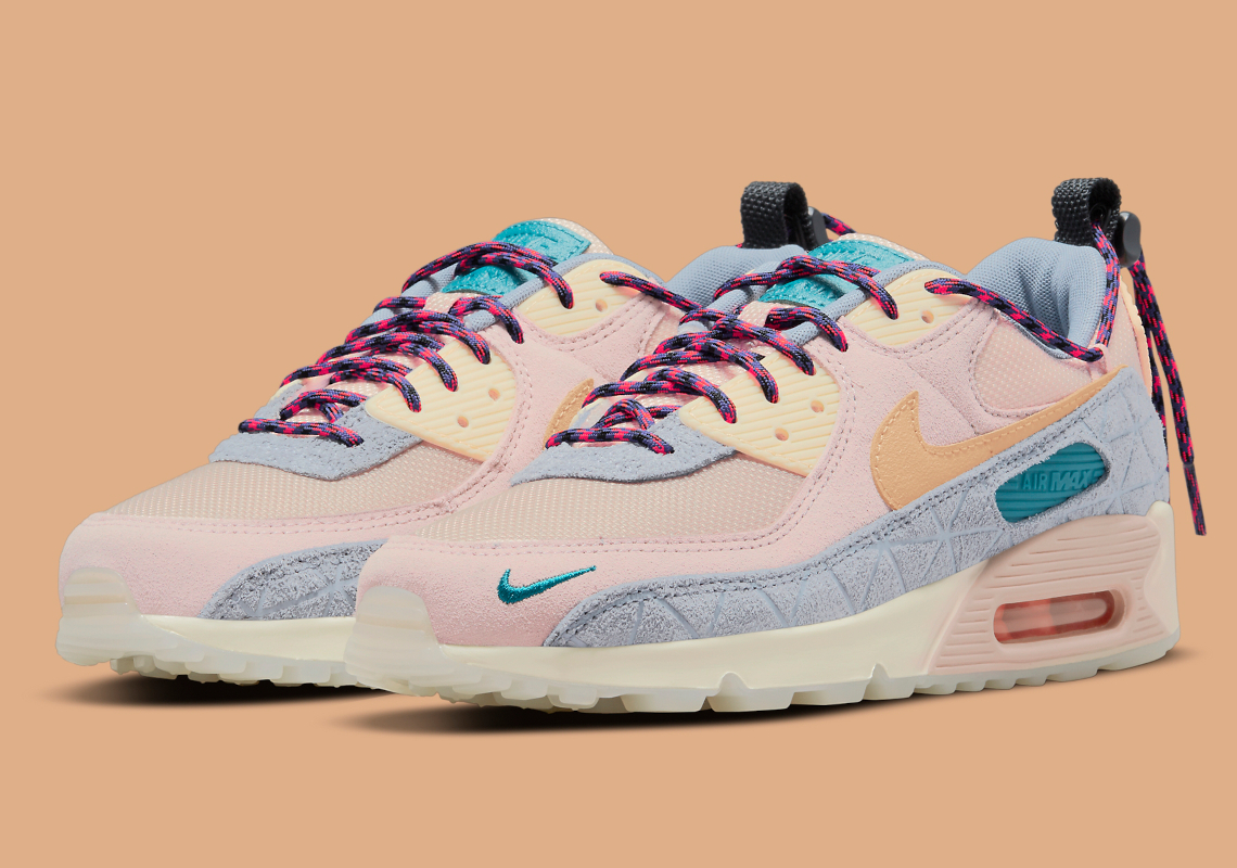 Another Hiking-Inspired Women's Nike Air Max 90 Appears In "Fossil Stone"
