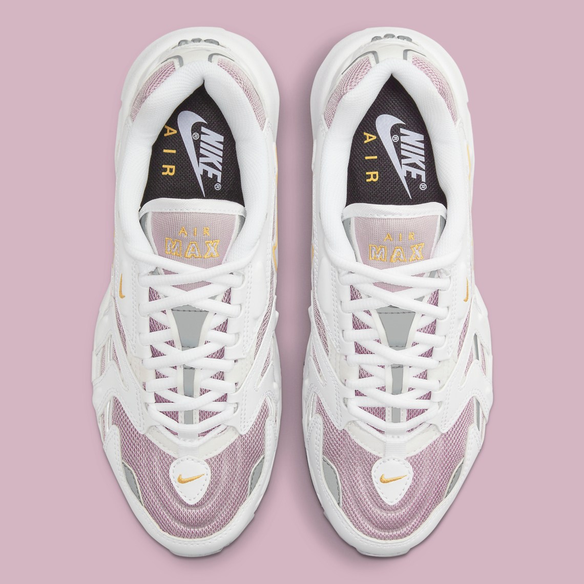 Nike Air Max 96 II White Purple Yellow Release |SneakerNews.com