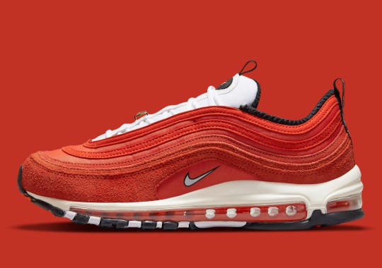 A “Blood Orange” Nike Air Max 97 Joins The Expansive “First Use” Collection