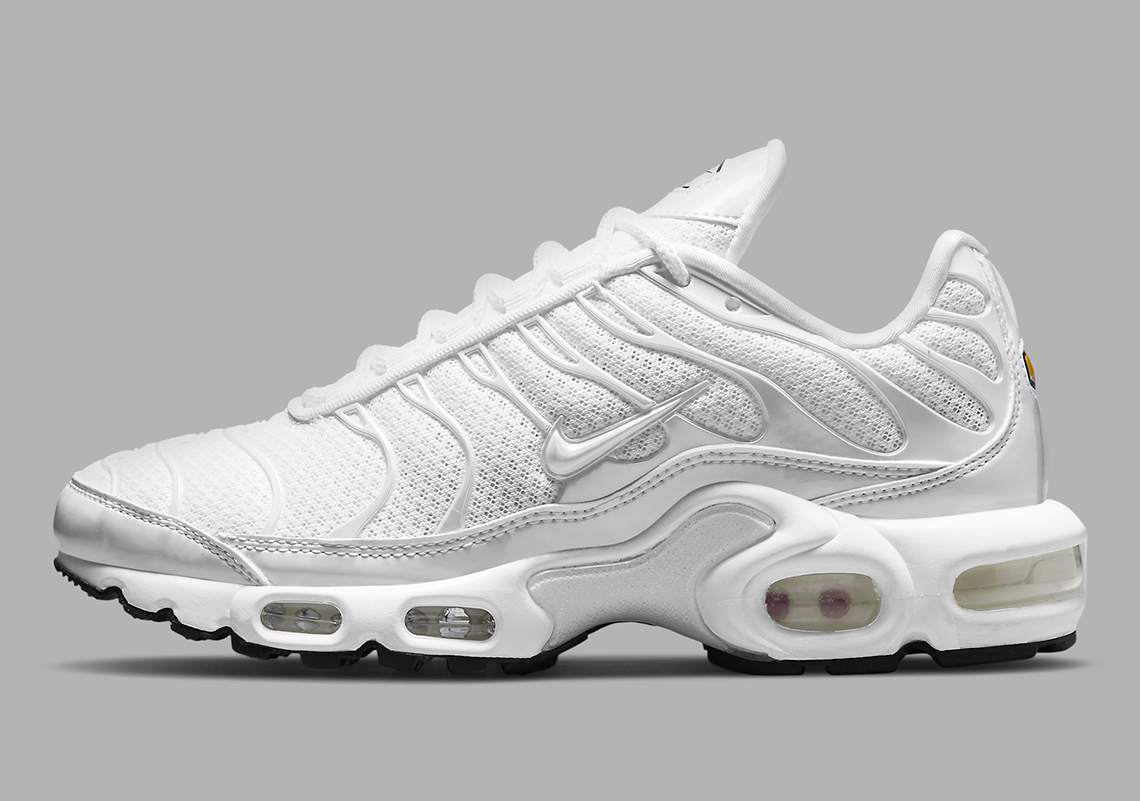 The Nike Air Max Plus Curates A Triple White Look For Women