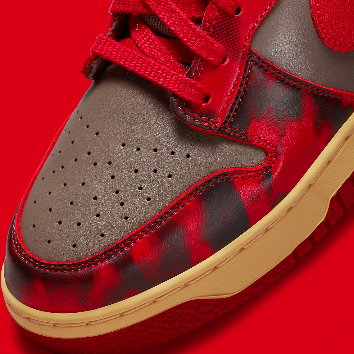 nike dunk high 1985 acid wash black