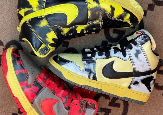 A Nike Dunk High “Acid Wash” Trio Is On The Way