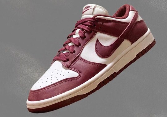 The Nike Dunk Low Jumps On The “Bordeaux” Bandwagon