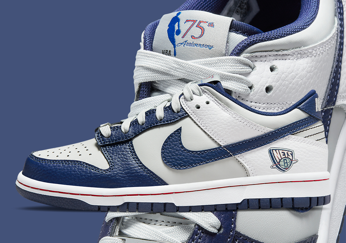 The Nike Dunk Low "Brooklyn Nets" Reimagines A Classic Team Logo