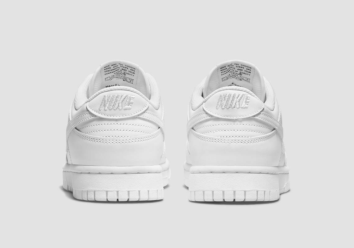 Nike Dunk Low Triple White DD1503-109 | SneakerNews.com