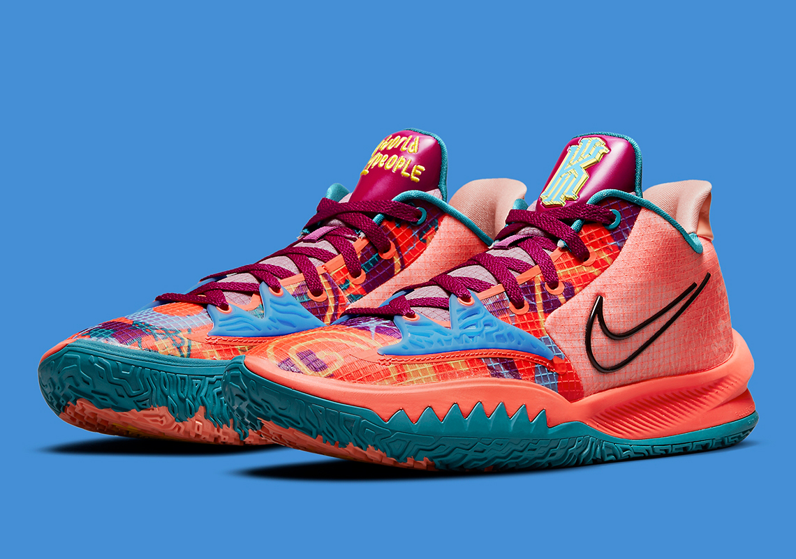 The Nike Kyrie Low 4 Brings A Vibrant Look The The "1 World 1 People" Collection