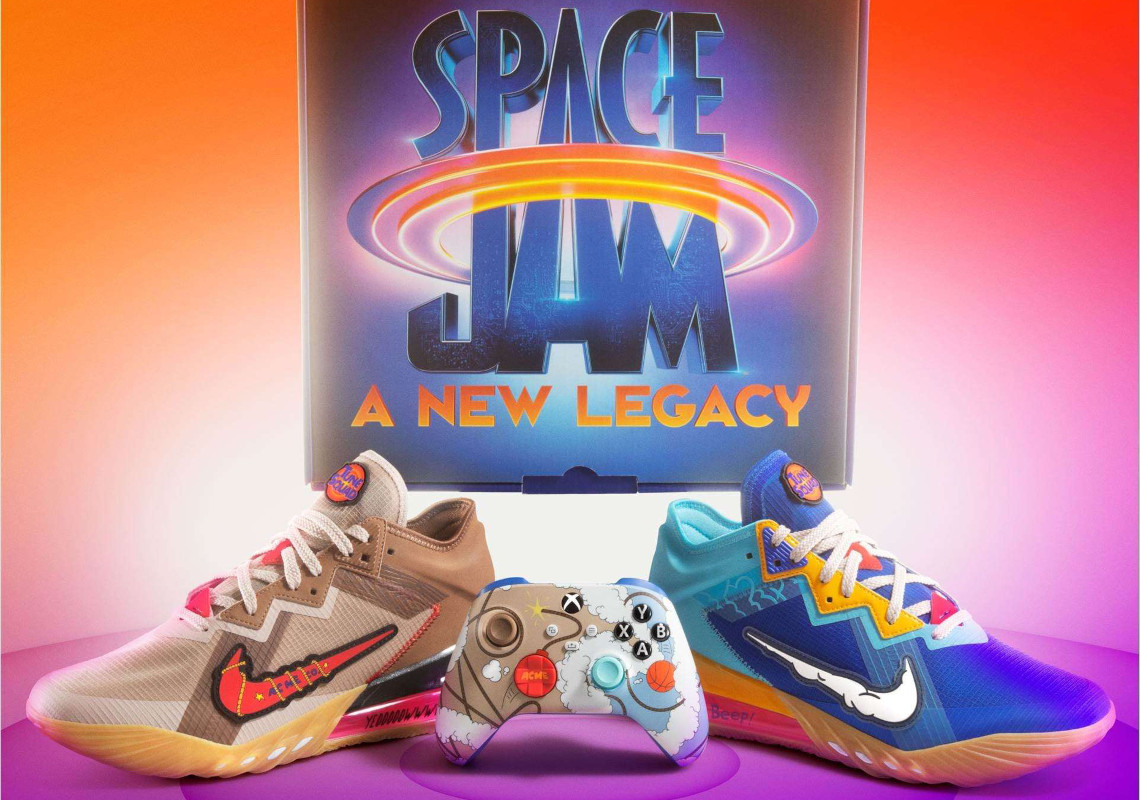 Xbox And Nike To Release A "Space Jam: A New Legacy" Bundle Featuring The LeBron 18 Low