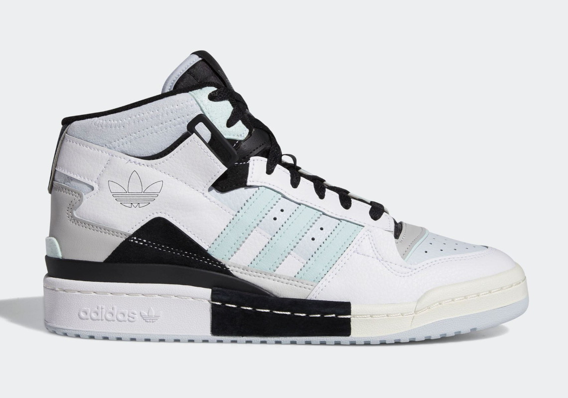 The Strapless adidas Forum Exhibit Mid Appears With "Halo Mint" Accents