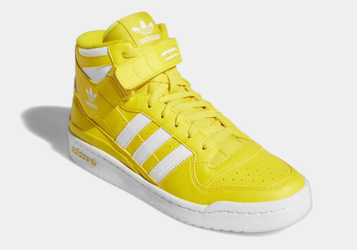 The adidas Forum Mid Is Now Available In "Yellow"