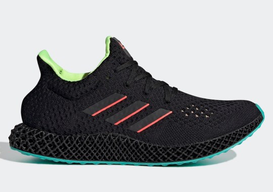 The adidas FUTURECRAFT 4D Shines A Neon Spotlight On Its Accents