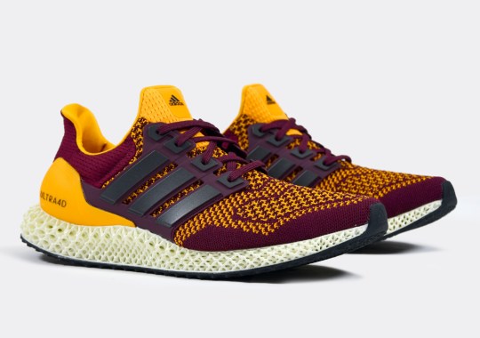 More NCAA Colorways Land On The adidas Ultra 4D “Arizona State”