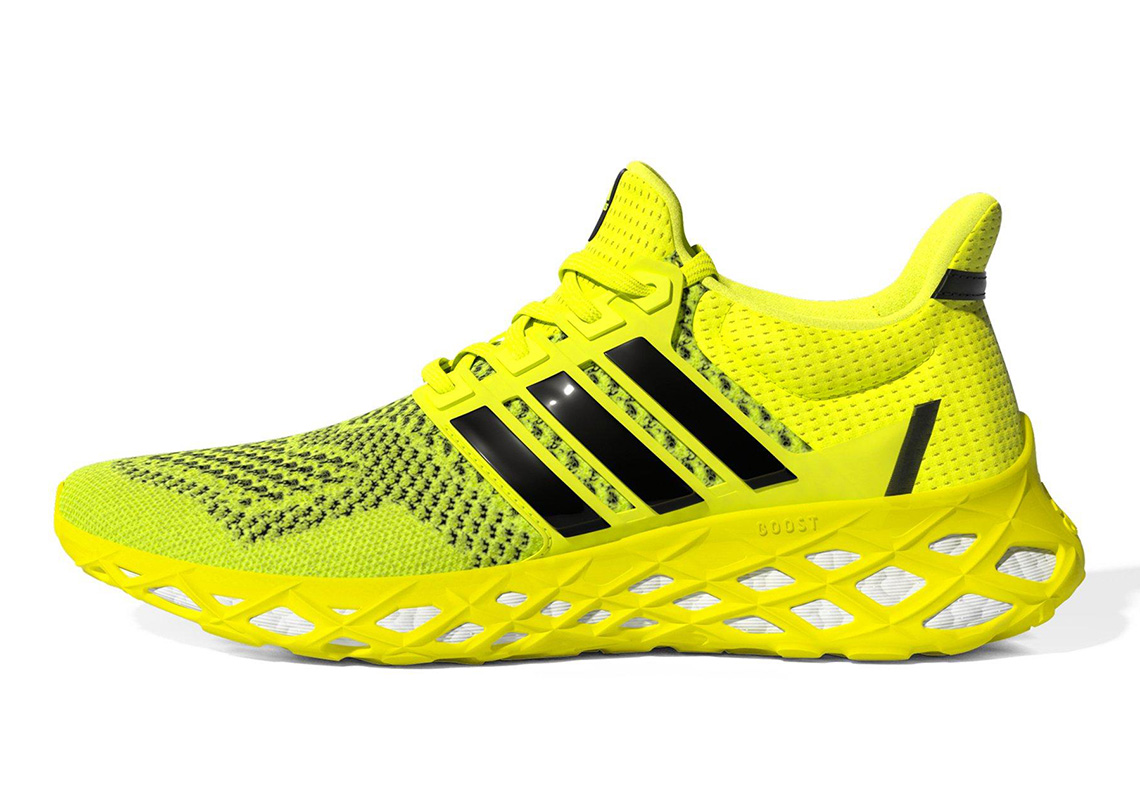 The adidas UltraBOOST DNA Web Encases The Outsole With A Durable Rubber Frame