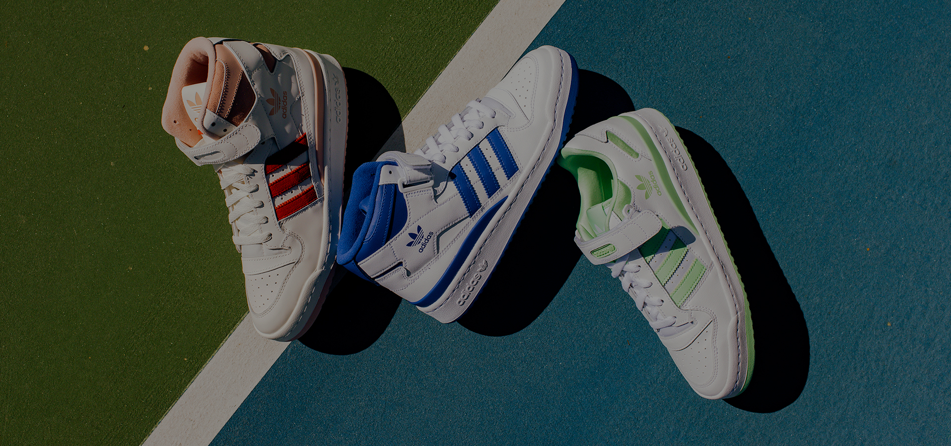 adidas originals forum shopping guide banner