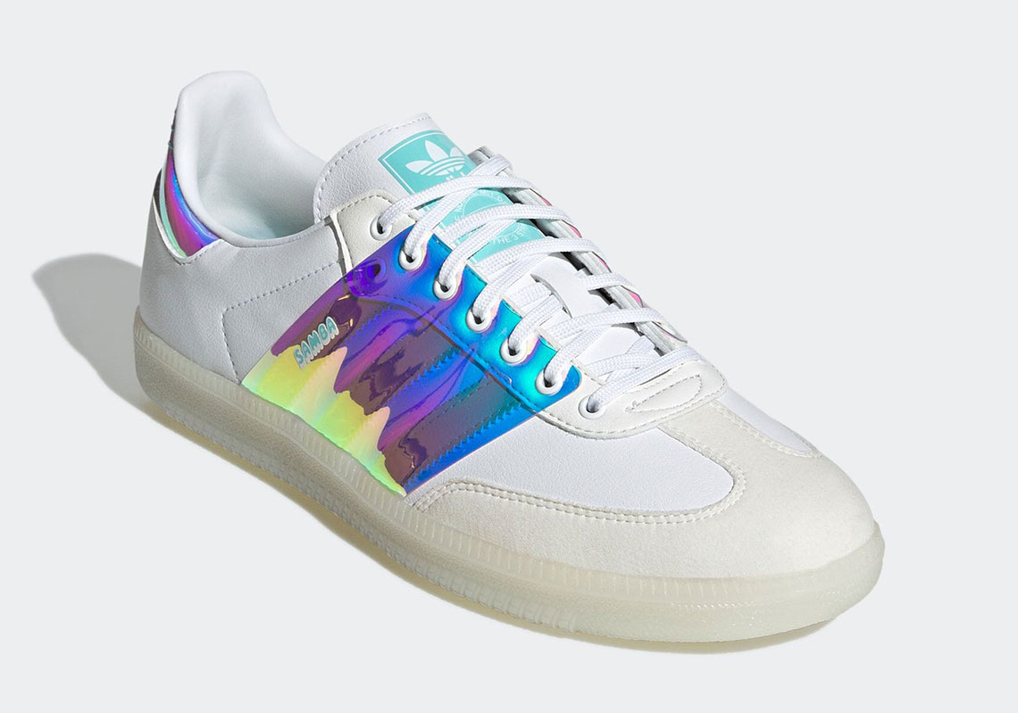 adidas samba holographic