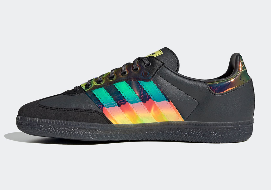 adidas samba holographic