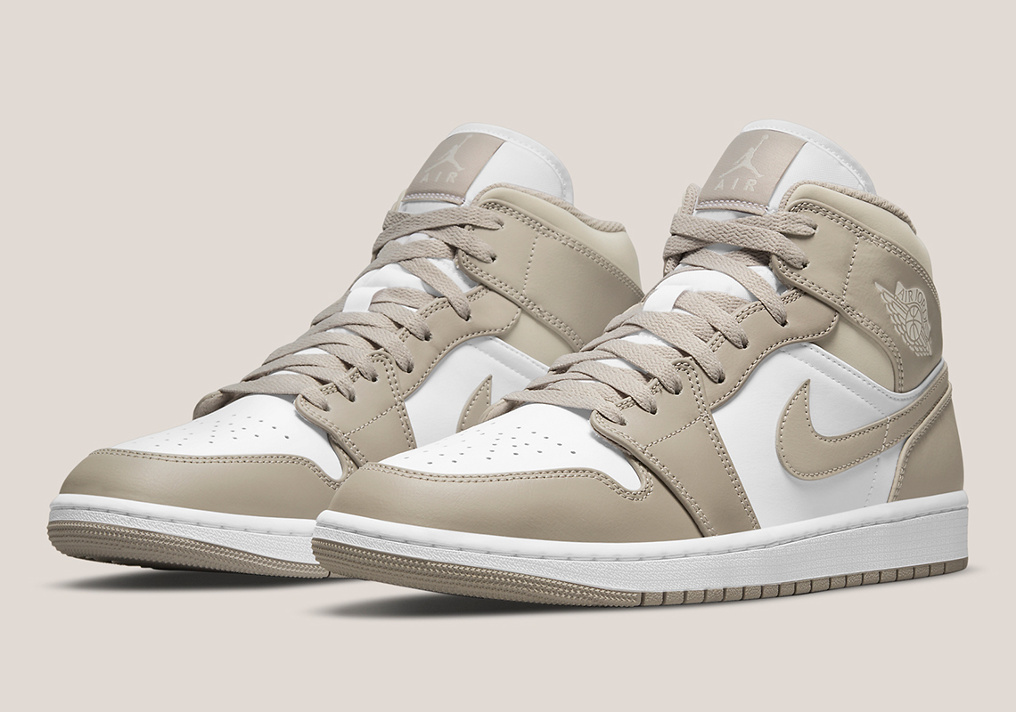 air jordan beige and white