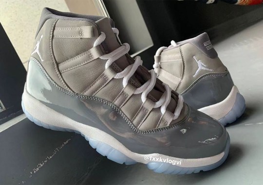 Detailed Look At 2021's Air Jordan 11 "Cool Grey"