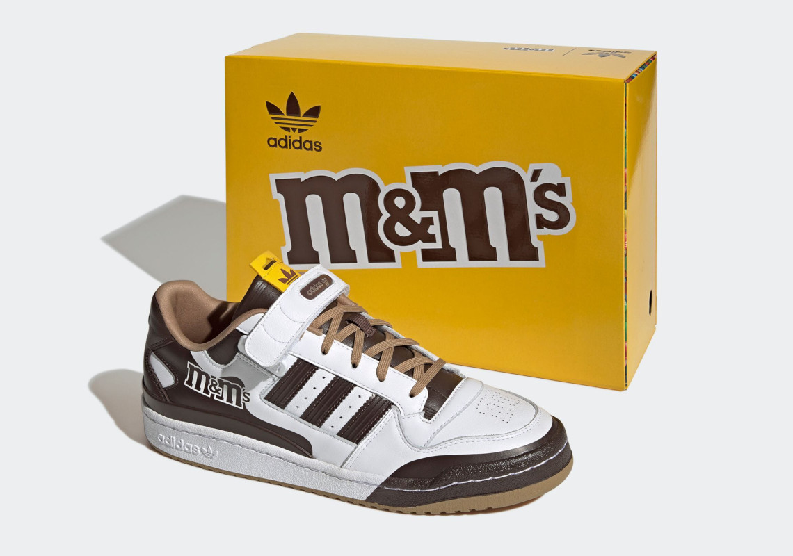 m&m's adidas Forum Low Collaboration Release Date | SneakerNews.com