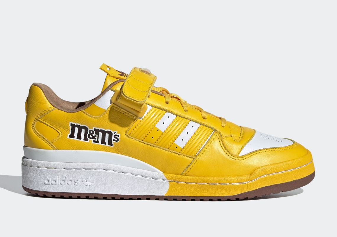 m&m's adidas Forum Low Collaboration Release Date | SneakerNews.com