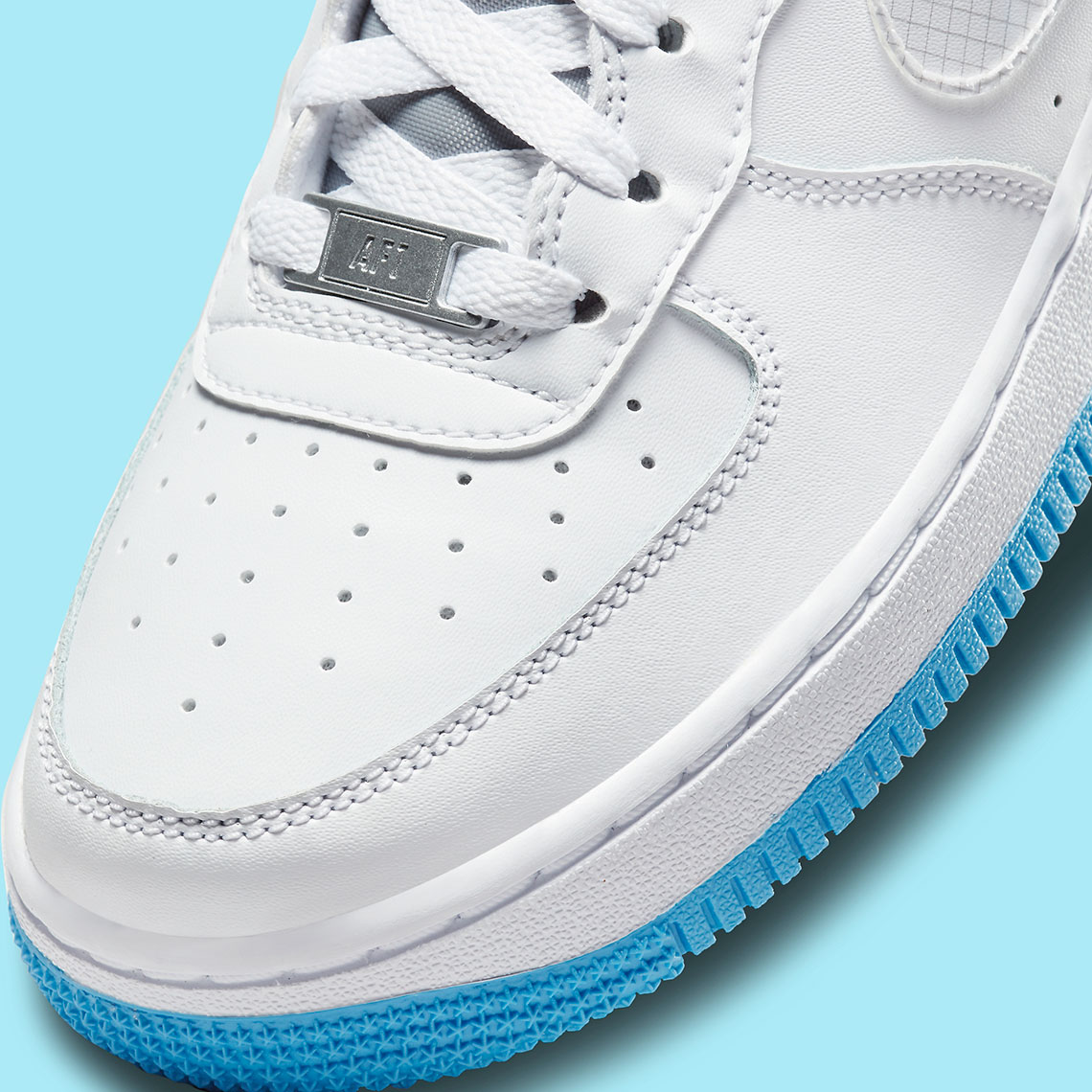 Nike Air Force 1 GS White Blue DM8088 | SneakerNews.com