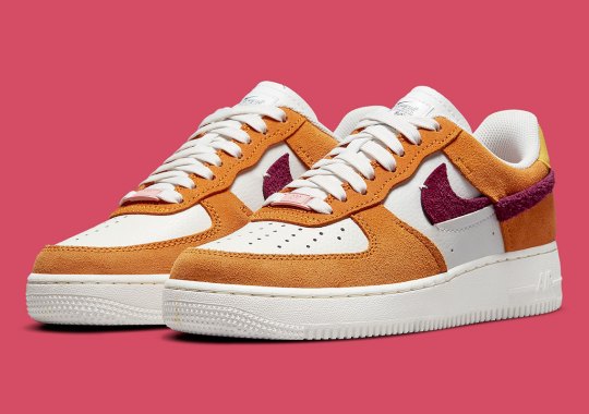 The Nike Air Force 1 LXX Returns In Orange And Maroon Hues For Fall
