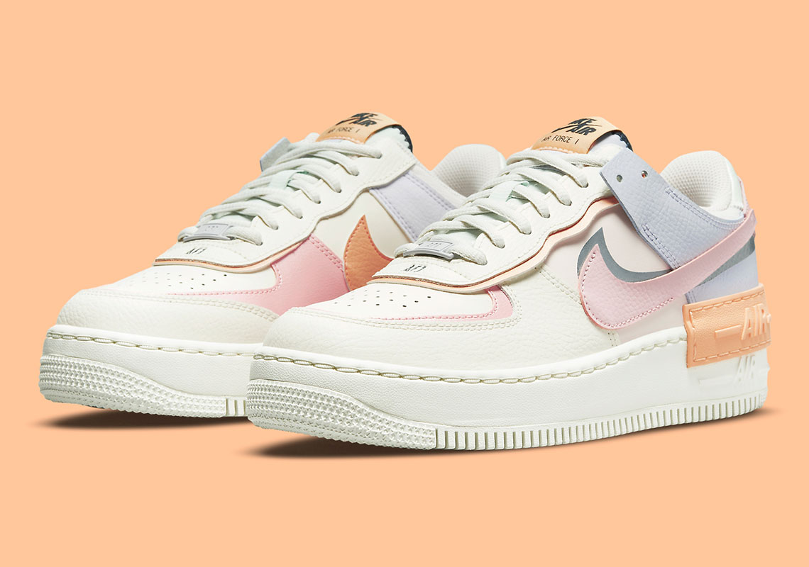 air force 1 shadow rosse e rosa