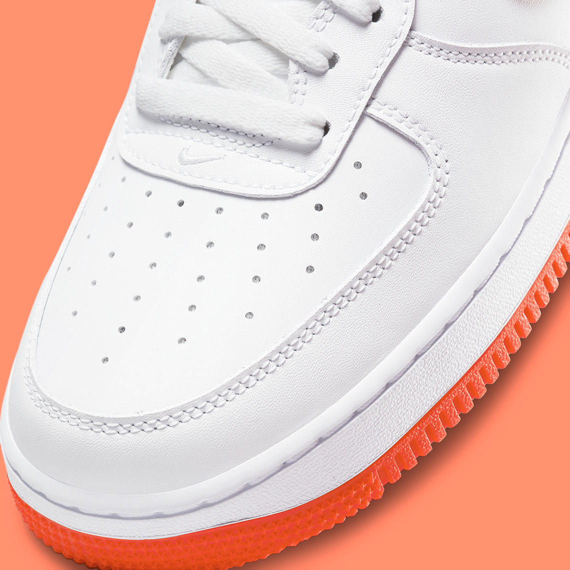 orange sole air force 1