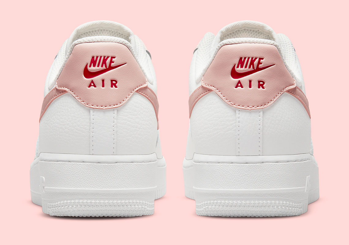 nike air force 1 white pale coral