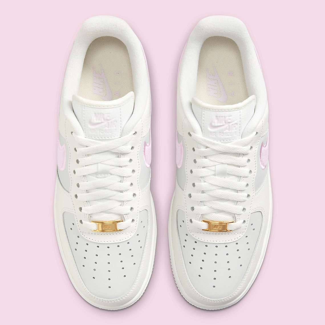 Nike Air Force 1 Wmns White Pink Dq0826 100 6