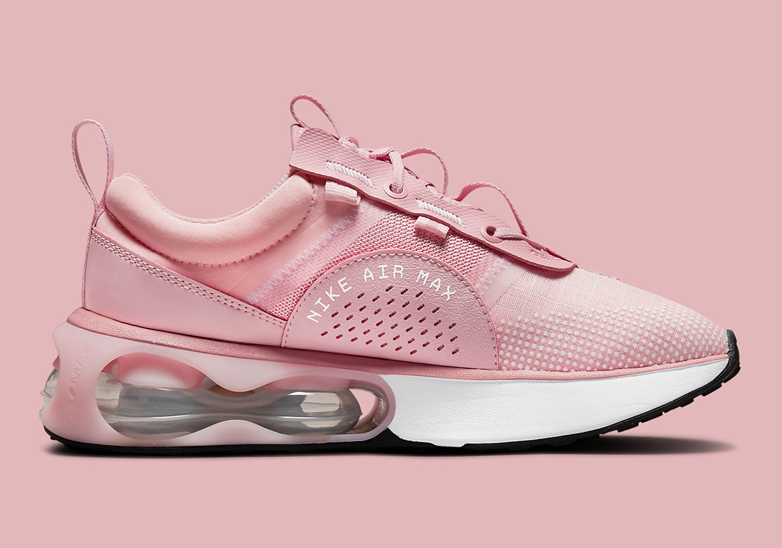 nike air max white and pink