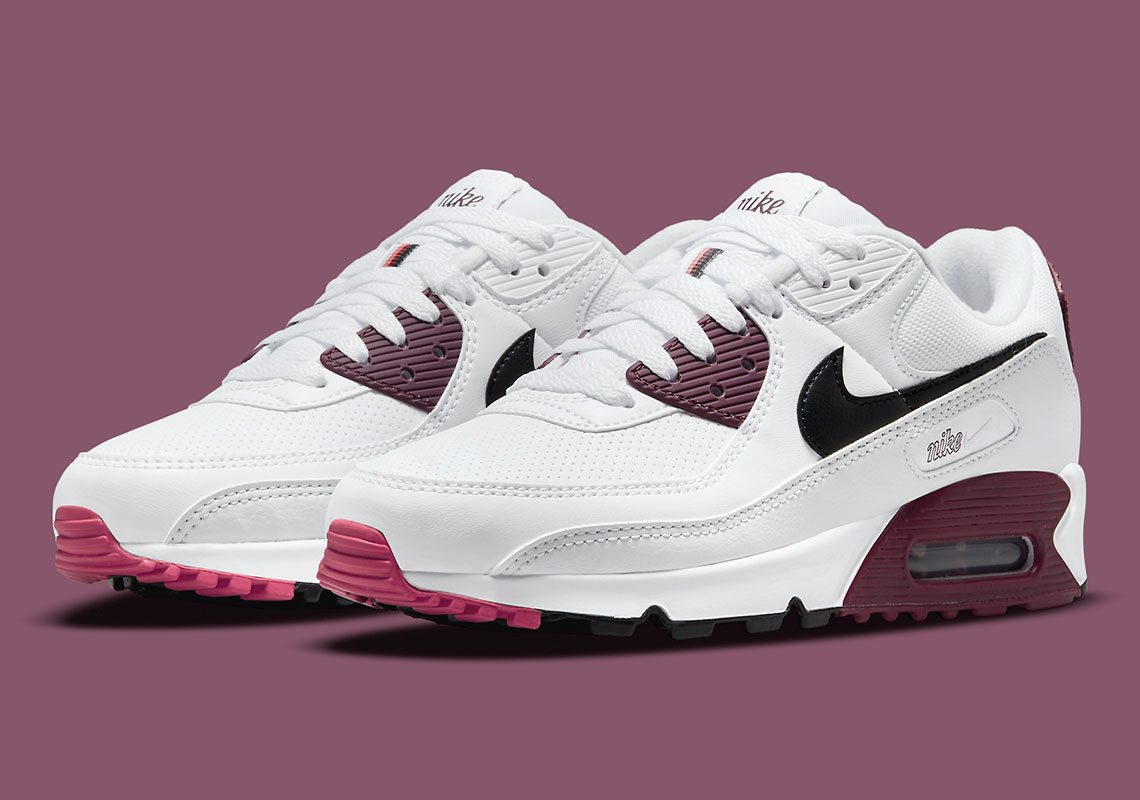 air max 90 maroon