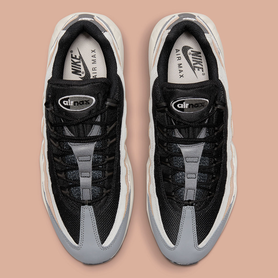 Nike Air Max 95 Black/White/Beige DC9412-002 | SneakerNews.com