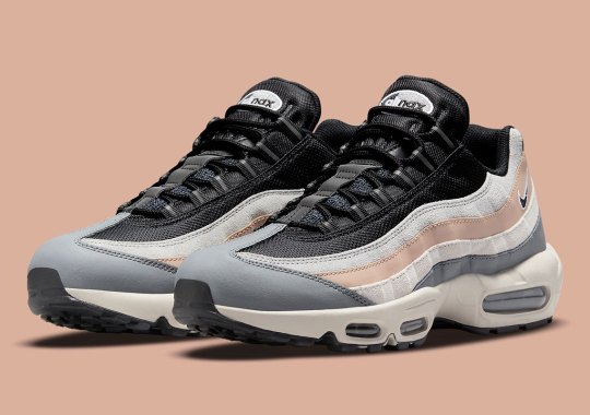 Tan And Grey Hues Emphasize Neutral Tones On The Nike Air Max 95