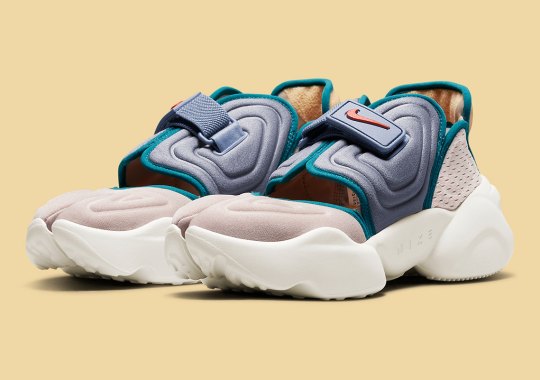 Earth Meets Water With This “Fossil Stone” And “Ash Slate” Nike Aqua Rift