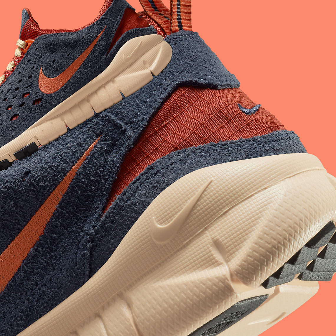 nike shoes for men price 1000 feet to miles hour Trail Thunder Blue Orange Cinnabar Canvas Cw5814 400 4