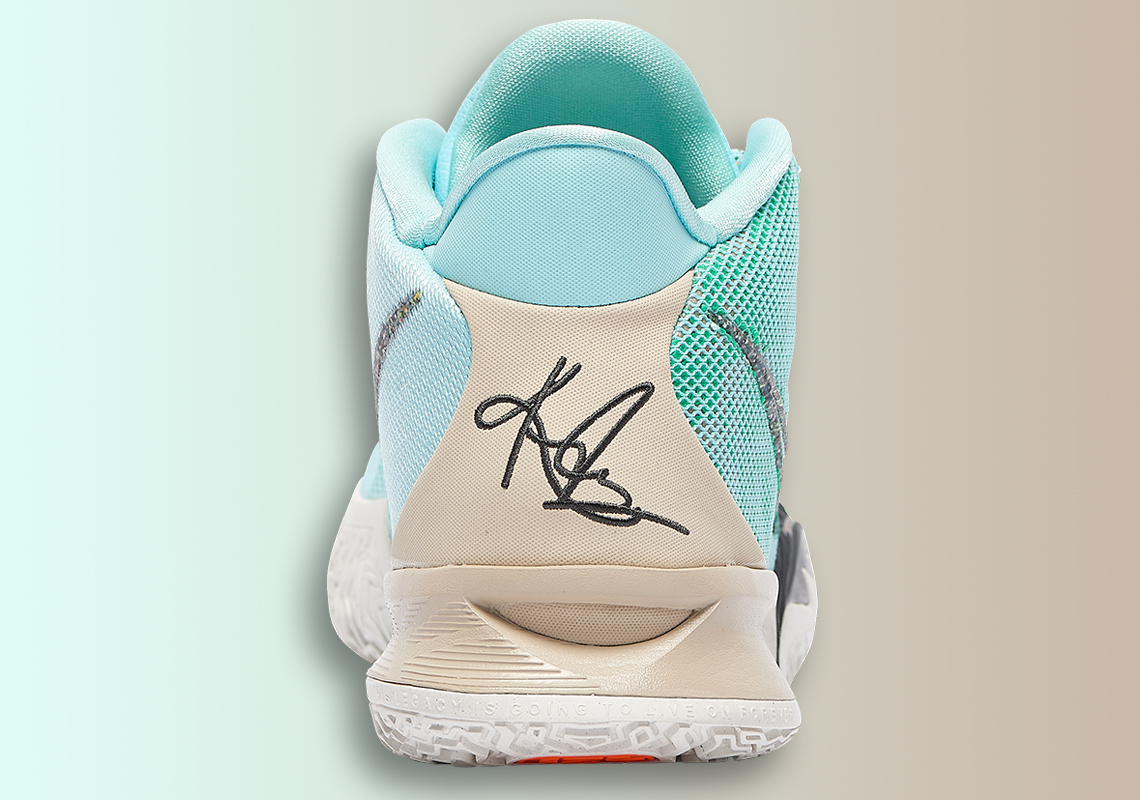 RARE Nike Kyrie 7 Copa Grey Rattan Mens Basketball Shoes CQ9326-402 Size 10