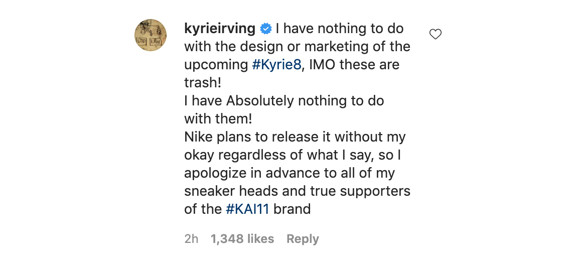 Kyrie Irving Calls Nike Kyrie 8 "Trash" | SneakerNews.com
