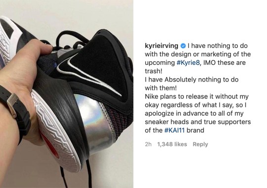 Kyrie Irving Calls The Nike Kyrie 8 “Trash”, Claims To Have No Involvement Over Design/Marketing