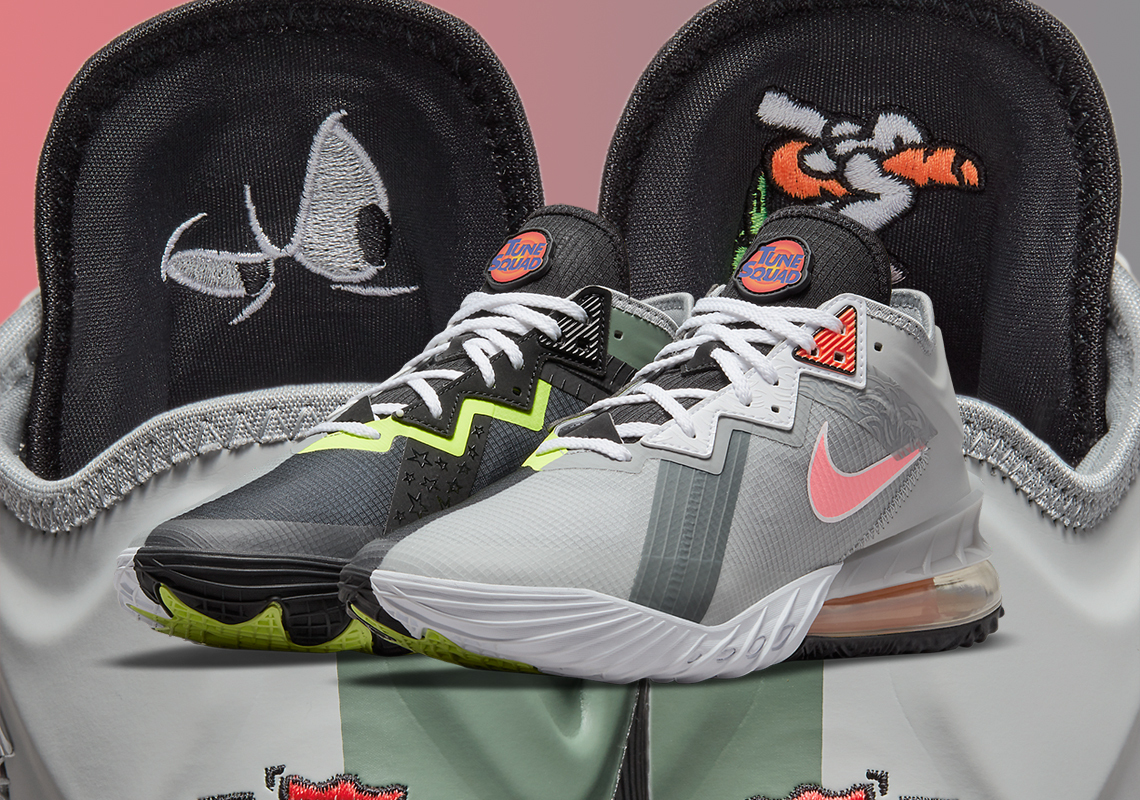 Nike LeBron 18 Low Bugs Marvin CV7562-005 DJ3760-005 | SneakerNews.com