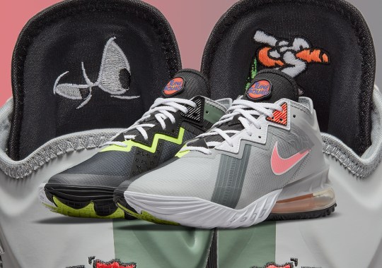 Bugs Bunny And Marvin The Martian acg Off On This Nike LeBron 18 Low