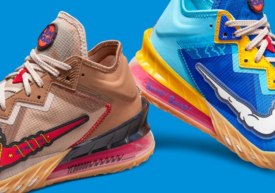 Wile E. Coyote And Roadrunner Continue The Chase On The Nike LeBron 18 Low