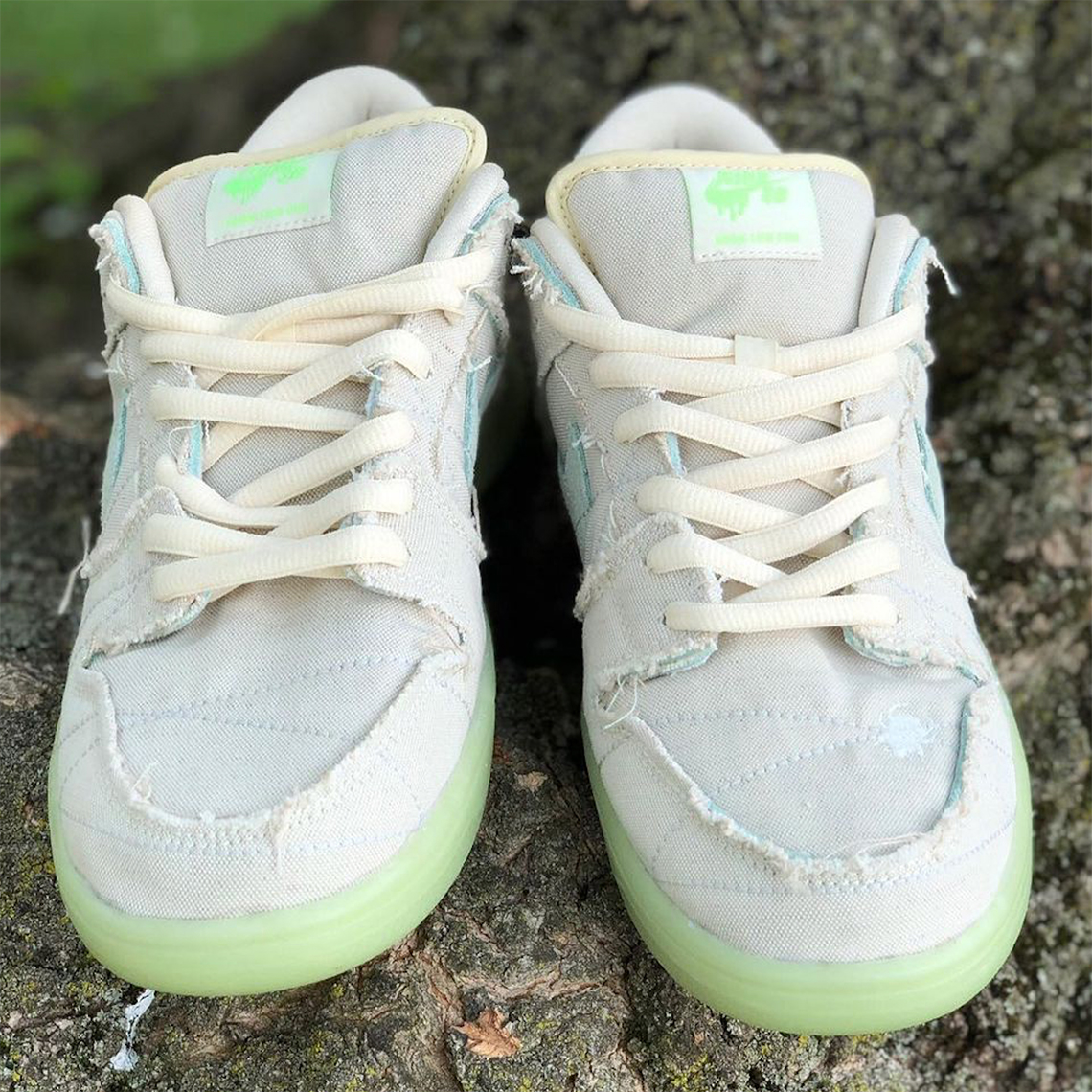 sb dunk halloween mummy