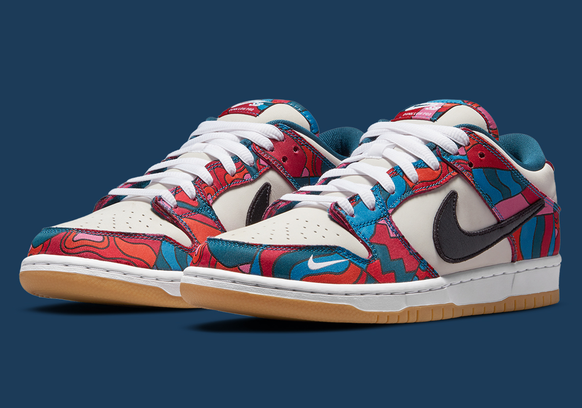 Nike Sb Dunk Low Parra 2021 Gallery 1