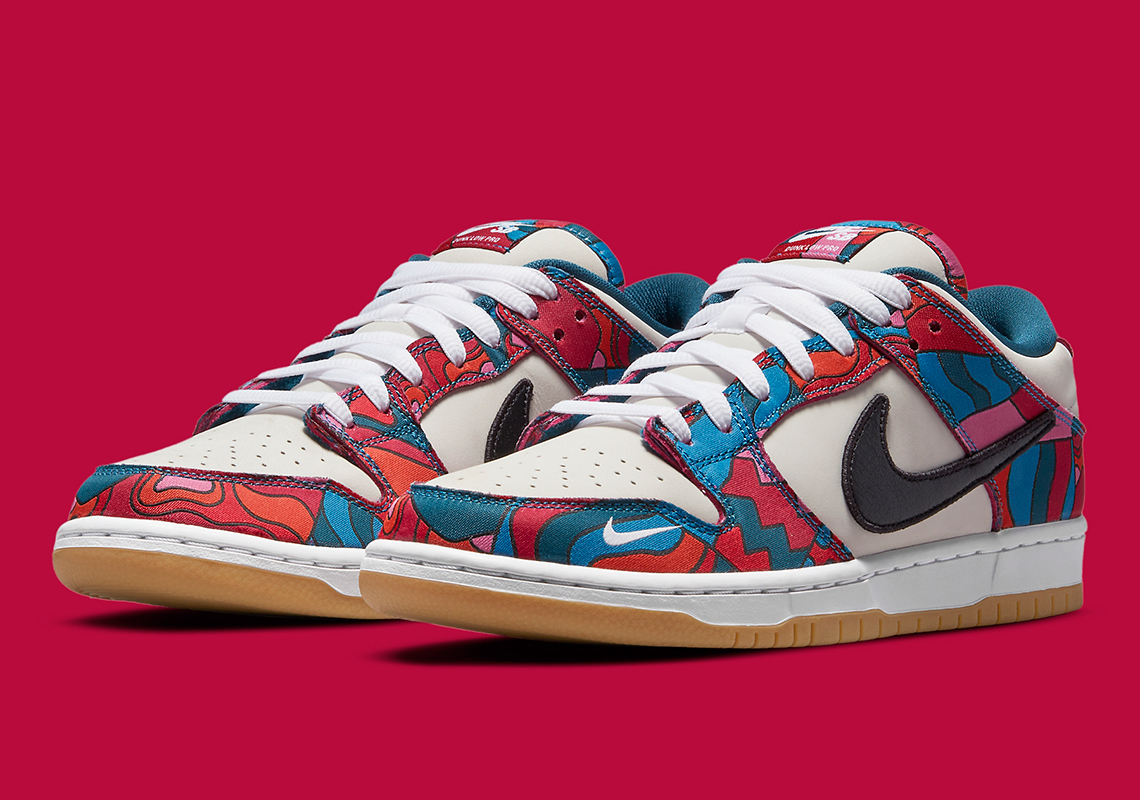 Torches Ruby Objection Nike SB Dunk Low Parra DH7695-600 Release Date | SneakerNews.com